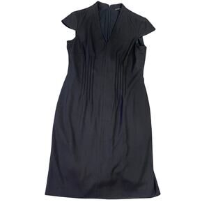 Antonio Melani Sheath Little Black Dress, Womens Sz 8 Professional Office Classy